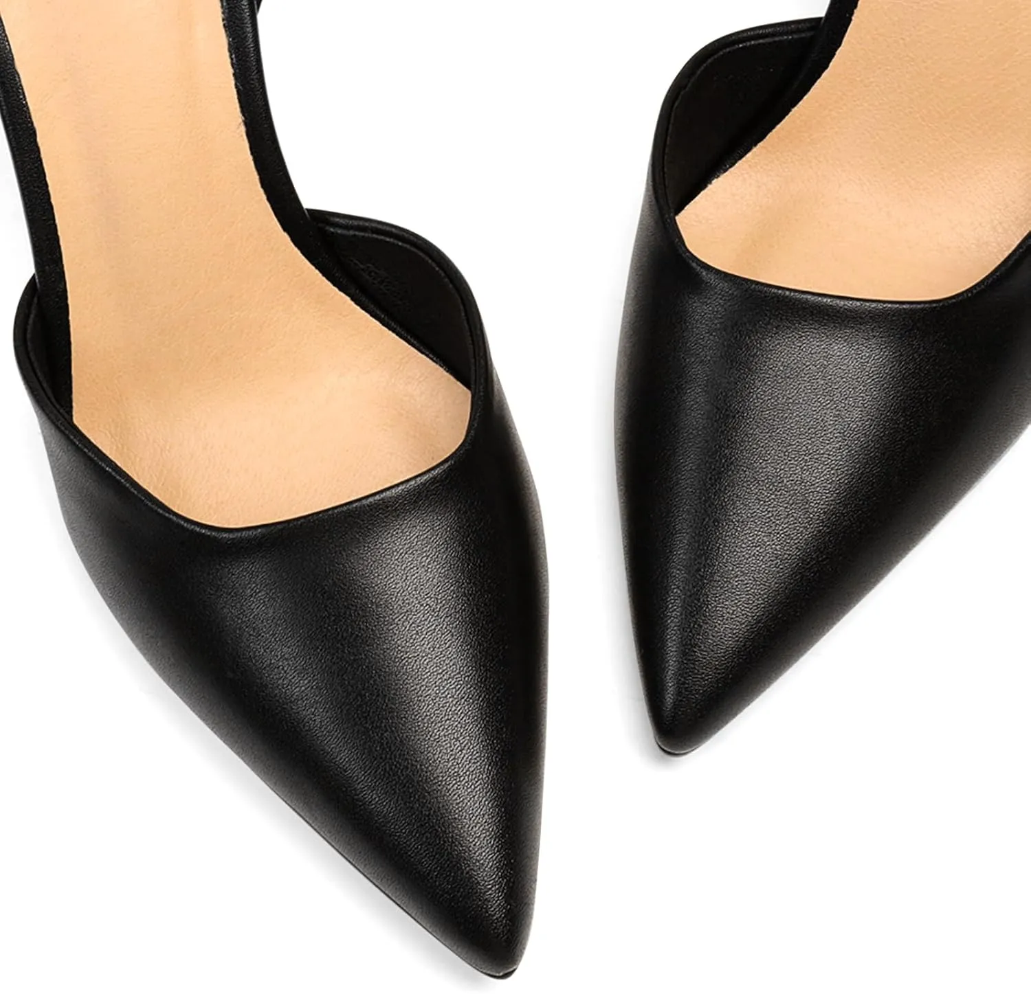 Closed Toe Ankle Strap Heels Women Pointed Toe Slingback Stiletto Heel Dress Pumps Shoes Party Wedding Sexy Heeled Sandals