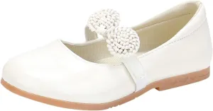 Girls Dress Shoes, Mary Jane Shoes for Girls, Wedding Party Flower Girl School Uniform Shoes Ballet Flats