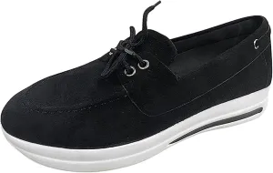 Ladmiple Sneakers For Women Slip On Memory Foam Women's Low Top Sneakers Slip On Canvas Shoes Comfort Platform Walking Shoes Dressy Casual Summer Fashion Non Slip Flats Loafers