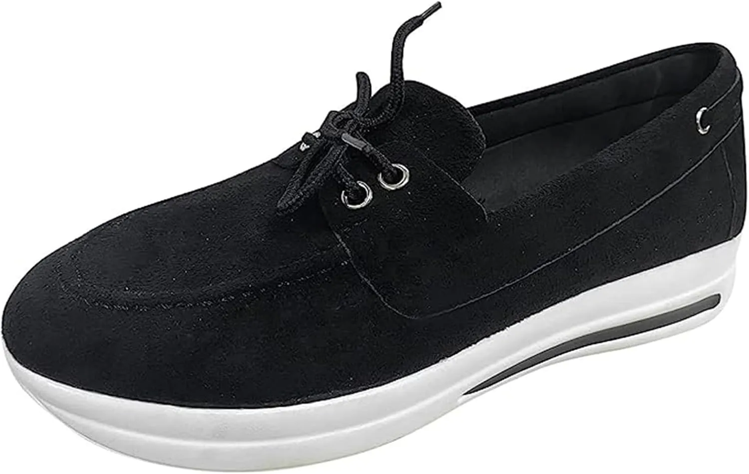 Ladmiple Sneakers For Women Slip On Memory Foam Women's Low Top Sneakers Slip On Canvas Shoes Comfort Platform Walking Shoes Dressy Casual Summer Fashion Non Slip Flats Loafers
