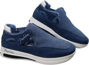 Lausiuoe Sneakers For Women Slip On Wide Width Women's Fashion Canvas Shoes Round Toe Lightweight Non-Slip Flat Sneakers Classic Casual Fall Low Top Soft Comfort Breathable Slip On Walking Loafers