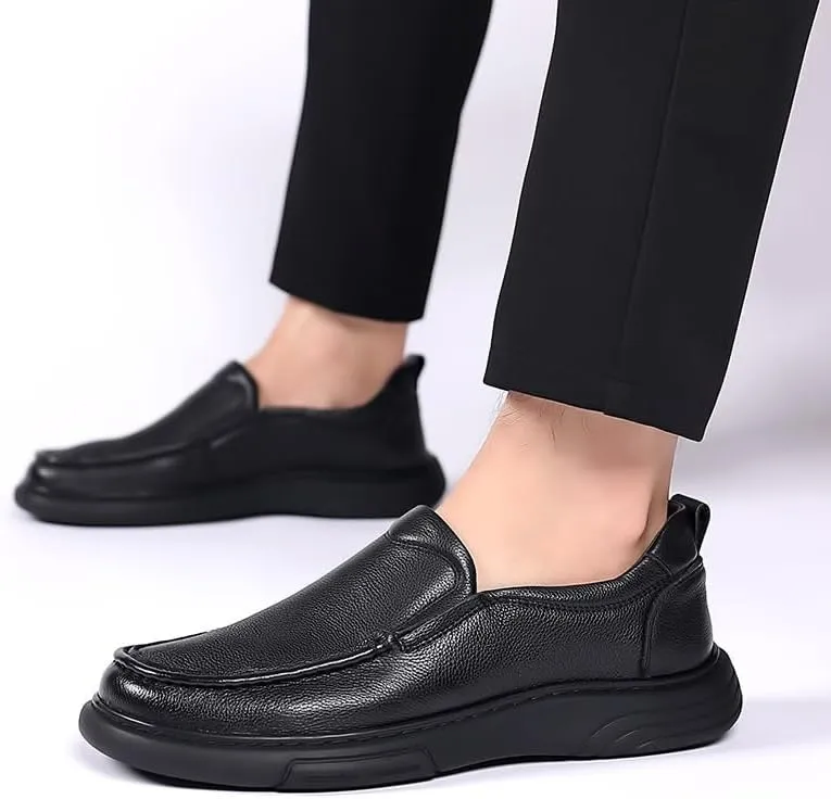 Man Brogue Shoes Comfortable Non-Slip Low Top Business Work Shoes Mens Casual Shoes Loafers Wedding Party Prom Tuxedo Shoes