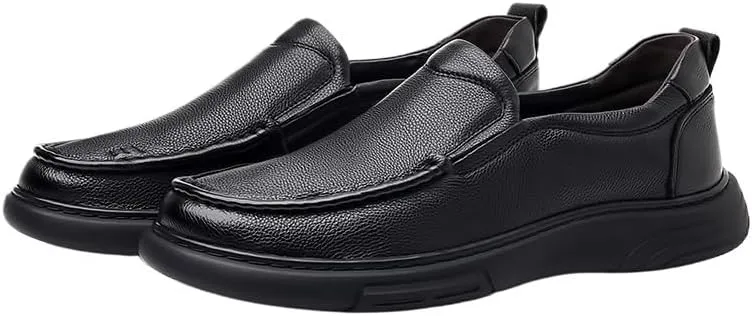 Man Brogue Shoes Comfortable Non-Slip Low Top Business Work Shoes Mens Casual Shoes Loafers Wedding Party Prom Tuxedo Shoes