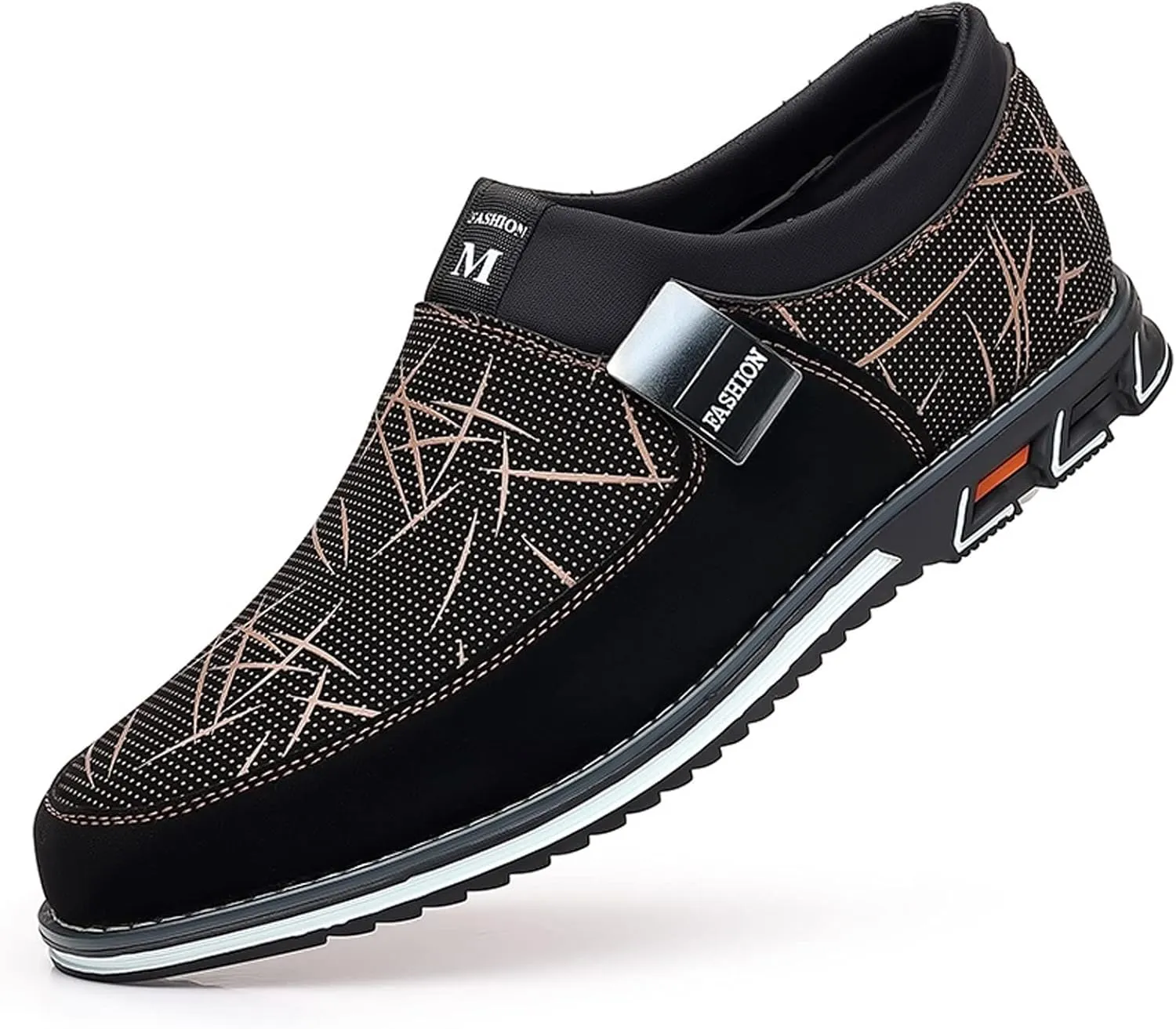 Men's Dress Shoe Size 13 Fashion Style Men's Breathable Comfortable Business Slip On Work Leisure Mens Business Shoes