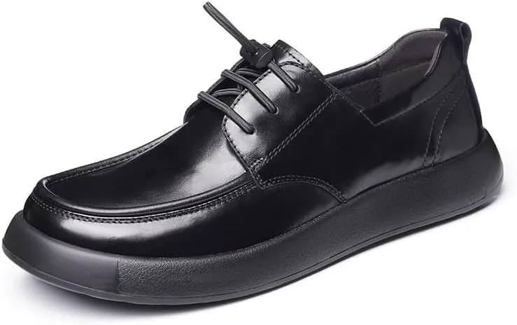 Men's Dress Shoes Casual Wedding Faux Patent Derby Shoe Formal Business Oxford