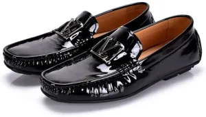 Men's Dress Slip-on Classic Loafers Formal Shoes Fashion Prom Wedding Business Suit Shoes