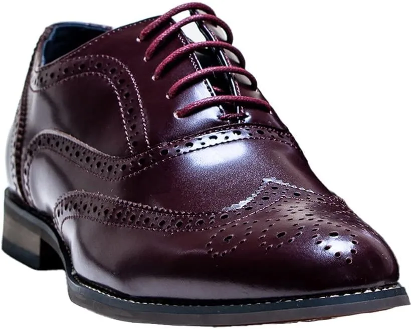 Mens Formal Wedding Lace Up Brogue and Oxford Dress Shoes