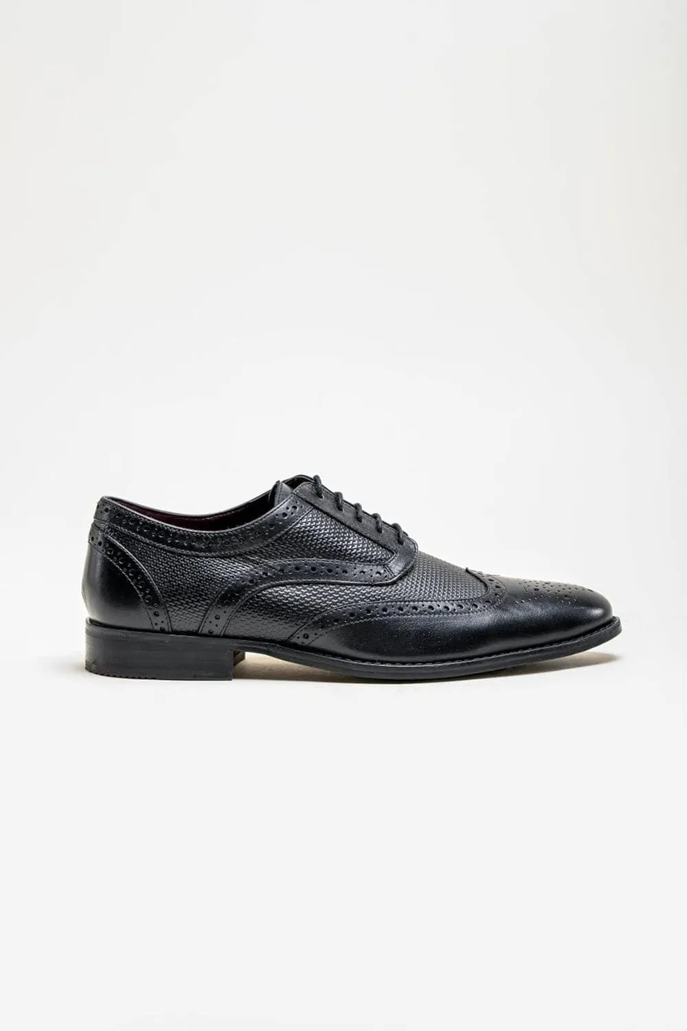 Mens Genuine Leather Brogues Lace Up Dress Shoes Formal Business Footwear