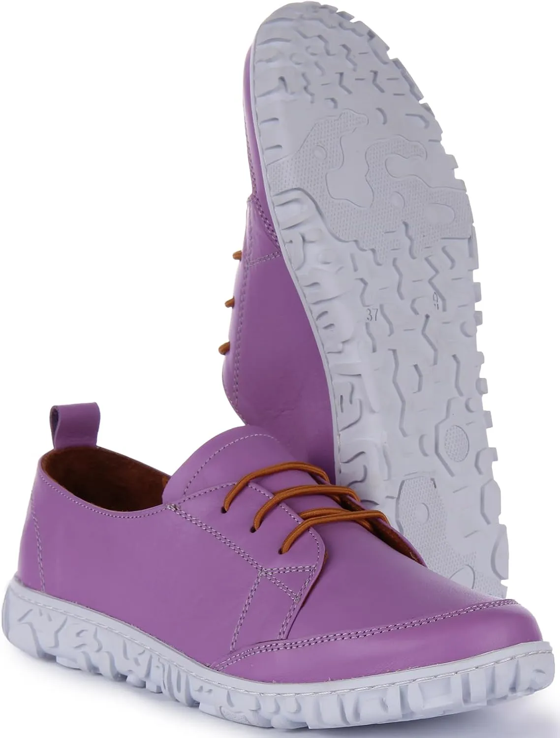 Womens Lace Up Brogue Shoes
