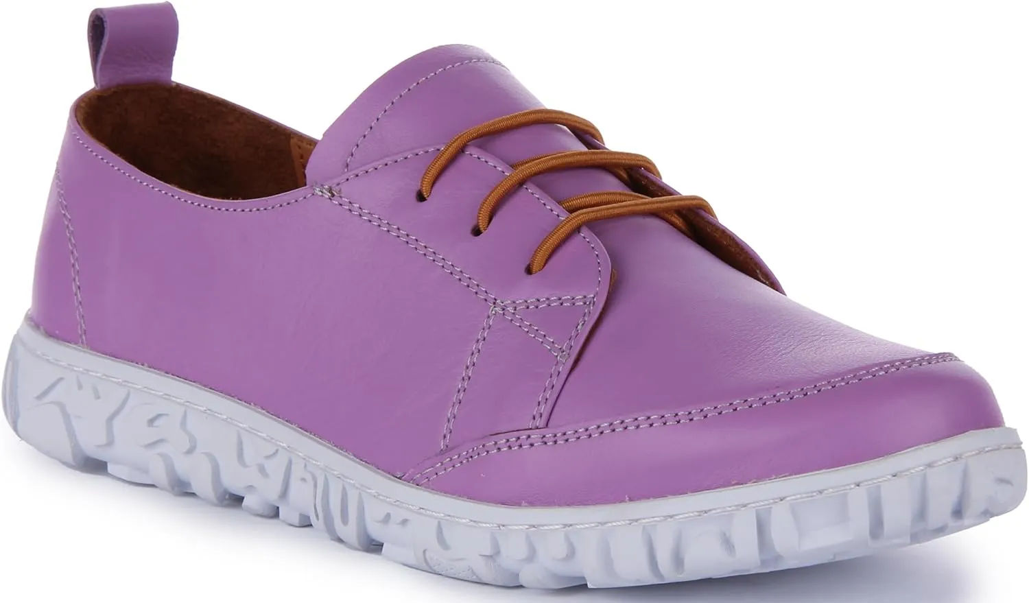 Womens Lace Up Brogue Shoes