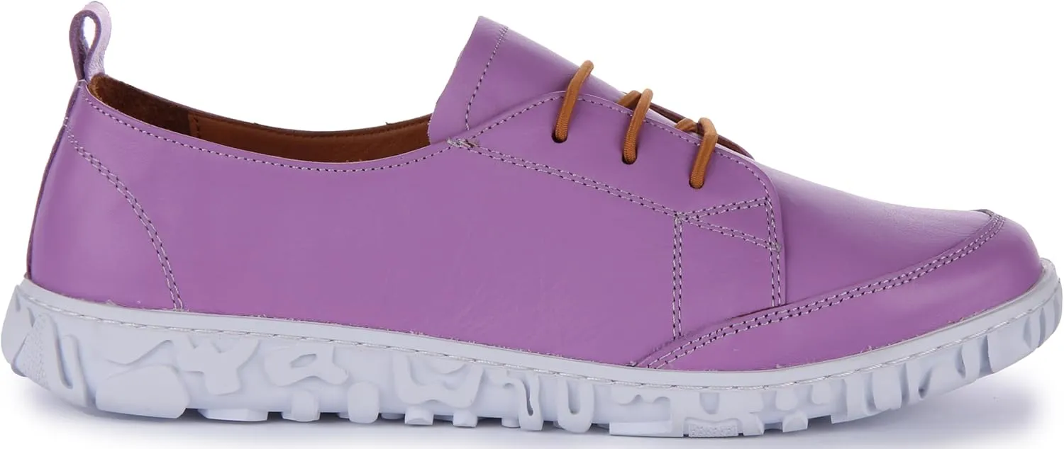 Womens Lace Up Brogue Shoes