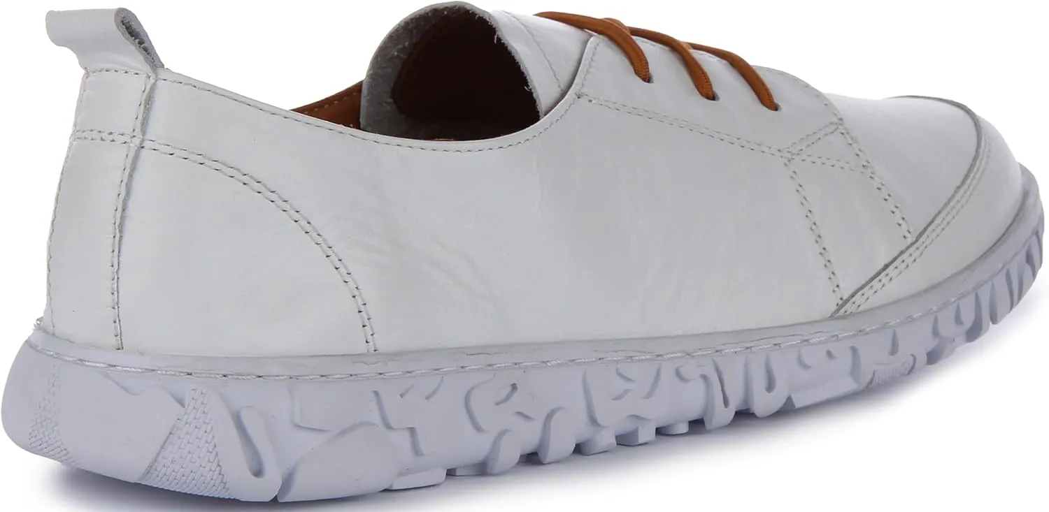 Womens Lace Up Brogue Shoes